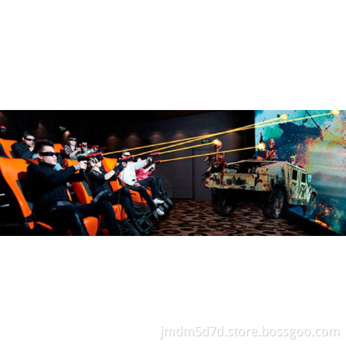 7D Interactive System Gun Game Cinema
